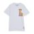 Camiseta Lakers «Big L» – Mitchell & Ness en blanco