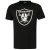 Camiseta Las Vegas Raiders New Era Nfl Engineered Raglan – Negra.