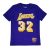 Camiseta Magic Johnson N&N Lakers Mitchell and Ness Junior Morada