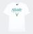 Camiseta manga corta Milwaukee Bucks «Script» de New Era en blanco