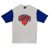 Camiseta manga corta New York Knicks «NBA Color Insert» Oversized de New Era en Blanco