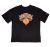 Camiseta manga corta New York Knicks «NBA Infill Logo» Oversized de New Era en Negro