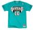 Camiseta Mike Bibby Vancouver Grizzlies Mitchell and Ness N&N verde
