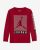 CAMISETA ML NIKE AIR JORDAN JUMPMAN BLINDS JUNIOR RED.