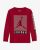 CAMISETA ML NIKE AIR JORDAN JUMPMAN BLINDS JUNIOR RED.