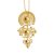 COLGANTE PLATA SAPO DORADO FINK