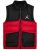 Chaleco Jordan JB Puffer negro y rojo