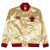 CHAQUETA CHICAGO BULLS NBA SATIN GOLD MITCHELL AND NESS