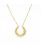 Collar con motivo aro, plata