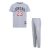 Conjunto Camiseta y Pantalón Air Jordan gris – niño