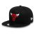 Gorra Chicago Bulls NBA 9Fifty logo negra – New Era