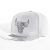 Gorra Chicago Bulls NBA Day 11 Cool Grey Mitchell and Ness.