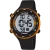 Reloj Calypso Digital Negro y Naranja de Hombre