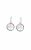 Pendientes Plata Árbol de la Vida Multicolor