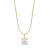 COLLAR LOTUS SILVER PLATA
