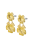 Pendientes de Acero Dorado