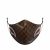 MASCARILLA SPRAYGROUND SHARK IN PARIS BROWN «PVC FASHION MASK»