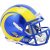 Mini casco NFL Los Angeles Rams Speed Riddell