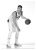 MINI POSTER LUKA DONCIC DALLAS MAVERICKS BW