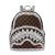 Mochila Sprayground Cream and Brown Check Savage