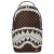 Mochila Sprayground Cream and Brown Tear Check