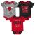 Pack 3 Body Bebe Chicago Bulls «Game Time»