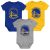 Pack 3 Body Bebe Warriors «Born To Win 3Pack»