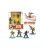 pack 4 figuras fortnite 7 cm