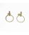 PENDIENTES DE ORO Y Circonitas