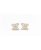 pendientes oro de mariposa