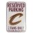 Placa Aparcamiento NBA Cleveland Cavaliers