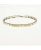 PULSERA DE ORO BICOLOR SEMI-RÍGIDA