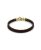 Pulsera de piel trenzada
