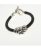 PULSERA DE PLATA Y CUERO