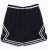 Short Jordan Diamond Junior negro blanco