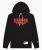 SUDADERA CHAMPION X STRANGER THINGS LOGO BLACK