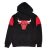Sudadera Chicago Bulls NBA Color Insert Oversized de New Era en Negro