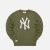 Sudadera New York Yankees – New Era Team Logo Crew Olive